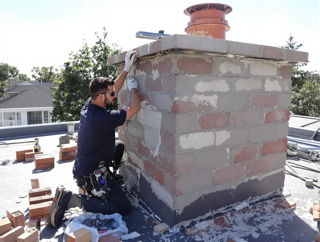 Advanced chimney repair process by Westborough Chimney Sweep in Westborough, MA